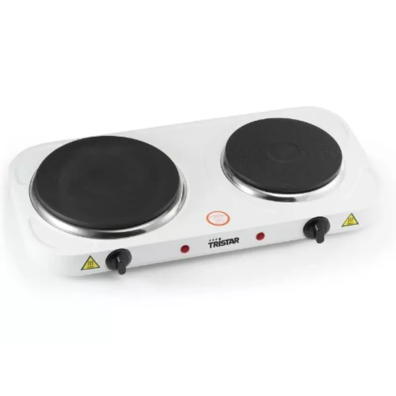 Tristar Dvigubas Elektrinis Viryklė KP-6245, 2500W, 15,5/18,5 cm