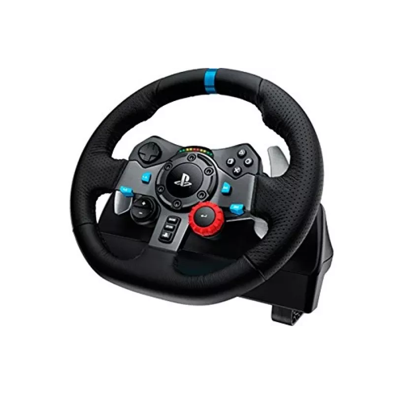 Logitech G920 Driving Force lenktynių vairas su pedalais, skirtas Xbox One ir PC, USB, juodas (941-000123)