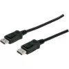 Jungiamasis kabelis DisplayPort su užraktu 1080p 60Hz FHD tipas DP / DP M / M juodas 3m