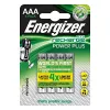 ENERGIZER BATTERY Accu Recharge Power Plus 700 mAh AAA HR3/4 Įkraunama baterija, 4 vnt.