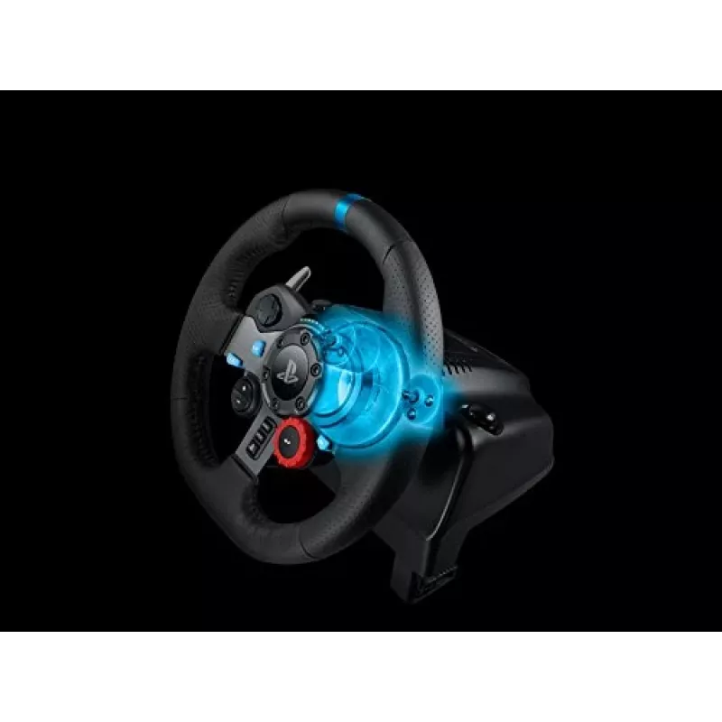 Logitech G G29 Vairas su pedalais PlayStation 3, PlayStation 4, USB 2.0, juodas