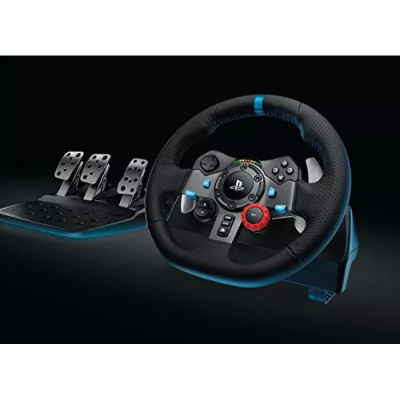Logitech G G29 Vairas su pedalais PlayStation 3, PlayStation 4, USB 2.0, juodas
