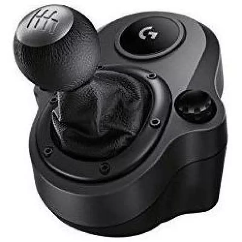 Logitech G Driving Force Shifter Juoda USB Specialus Analoginis / Skaitmeninis PC, PlayStation 4, Xbox One