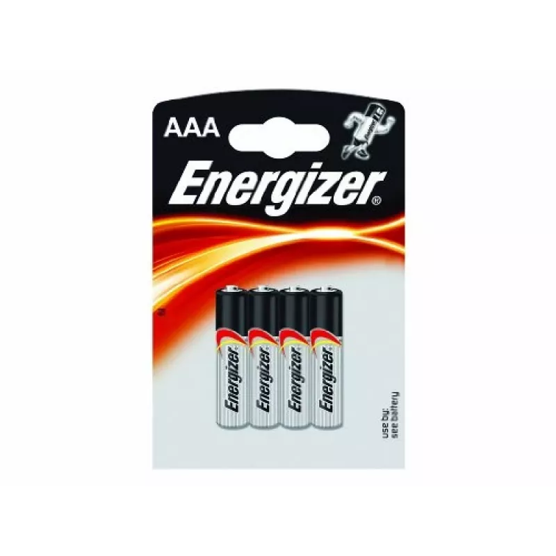 Energizer AAA LR03 šarminė baterija, 4 vnt.