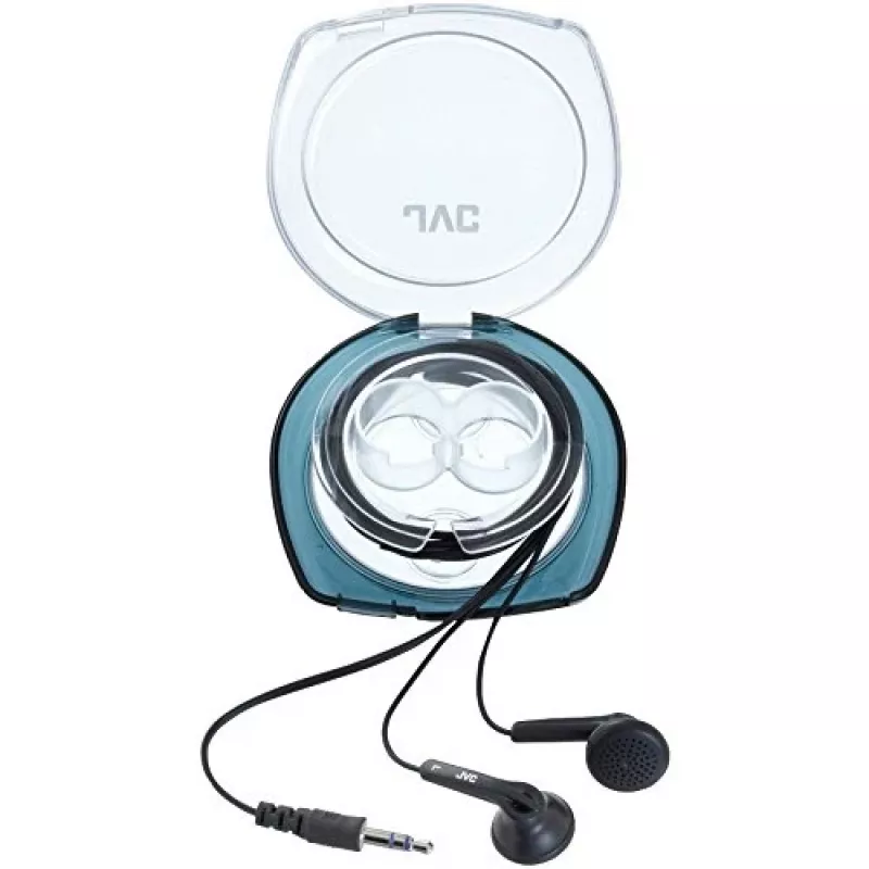 JVC HA-F10C laidinės ausinės ausinės ausinės ausinės ausinės muzikai juodos