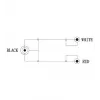 Audiokabel 3,5mm > StereoCinch (schwarz, 1,5 Meter)