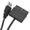 Esperanza EG106 žaidimų valdiklis (džoistikas) PC, PlayStation 2, PlayStation 3, analoginis / skaitmeninis, USB 2.0, juodas