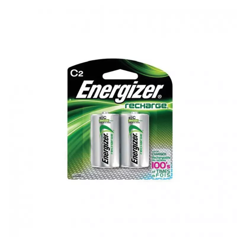 Energizer ACCU Power Plus įkraunamos NiMH C baterijos, 2500 mAh, 2 vnt.