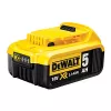 Dewalt 18V XR 5Ah Li-Ion akumuliatorius su slydimo jungtimi