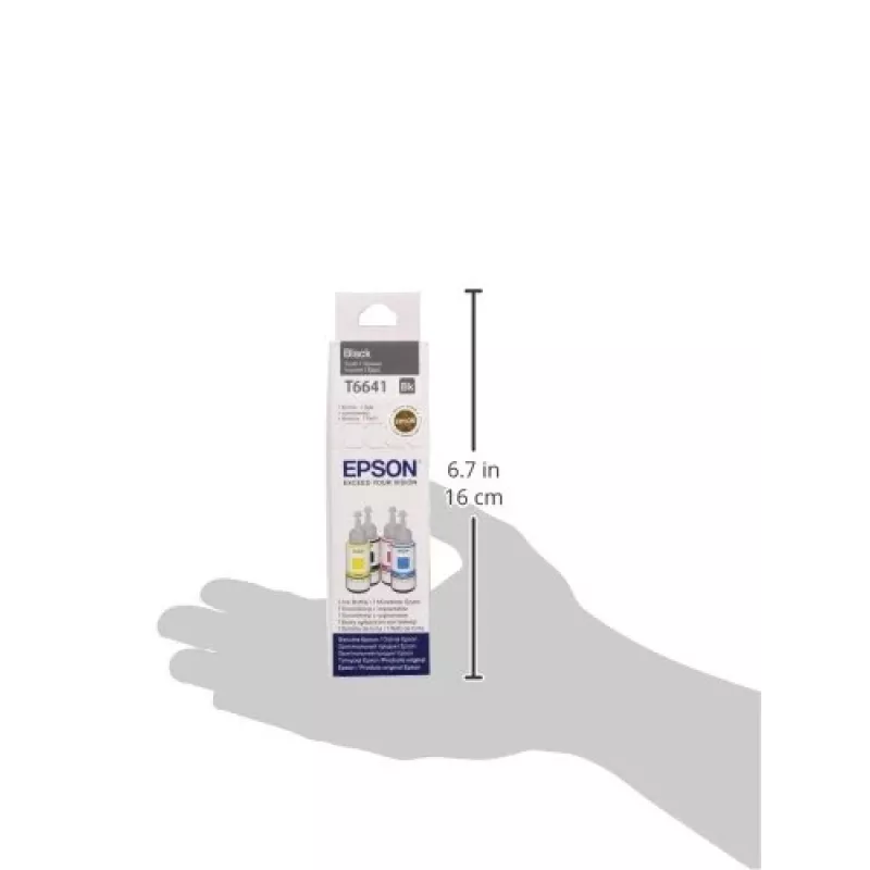 Rašalo buteliukas Epson T6641 70 ml juodas