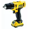 DeWALT DCD 10.8V belaidis gręžtuvas-suktuvas su raktuojamu griebtuvu, Li-Ion, Euro kištukas