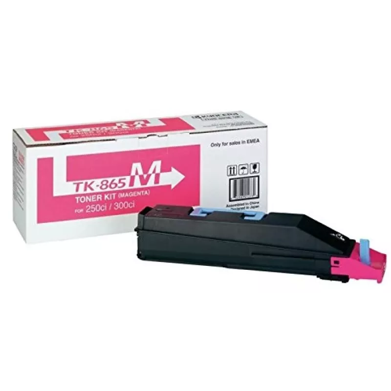 Kyocera TK-865M purpurinė originali tonerio kasetė (12000 psl.)