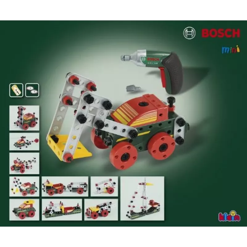 Klein Vhicules Multitech Avec Visseuse Ixolino (8497) – Įrankių rinkinys su atsuktuvu