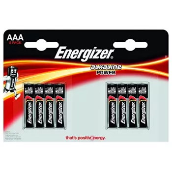 Šarminės AAA baterijos Energizer E92 — 8 vnt. lizdinėje pakuotėje