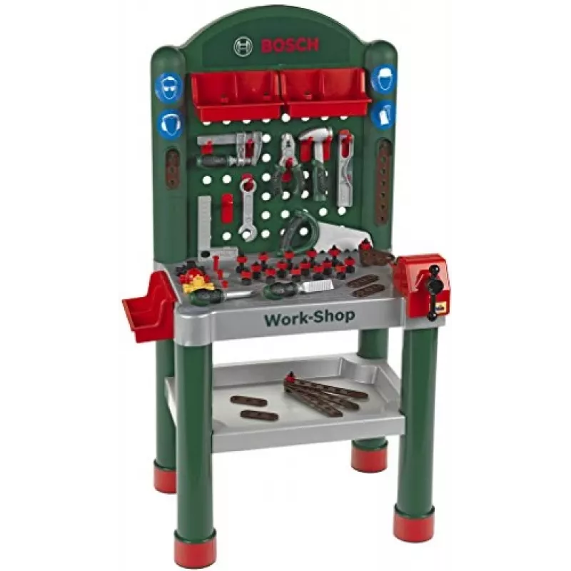 Klein Toys Bosch Werkbank (8320) – Vaidmenų žaidimų darbastalis vaikams