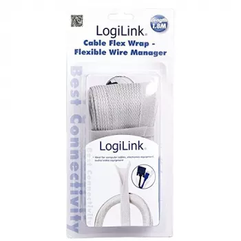 LogiLink KAB0007 kabelio raištis pilka