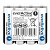 Šarminės baterijos everActive LR6 AA, 4 vnt. — 1,5V, 3000 mAh, 50,5×14,5 mm