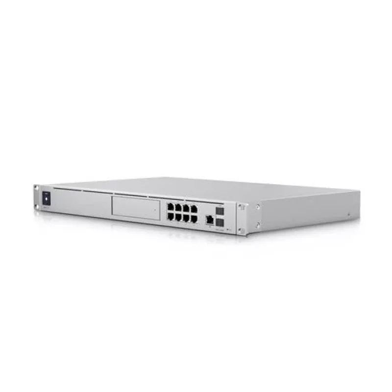 Šliuzas UBIQUITI Dream Machine Special Edition – 1U stovas, 8x RJ-45 LAN, PoE, 1,7 GHz procesorius, 4 GB DDR4, 16 GB „flash“, 3,3 cm liečiamasis ekranas
