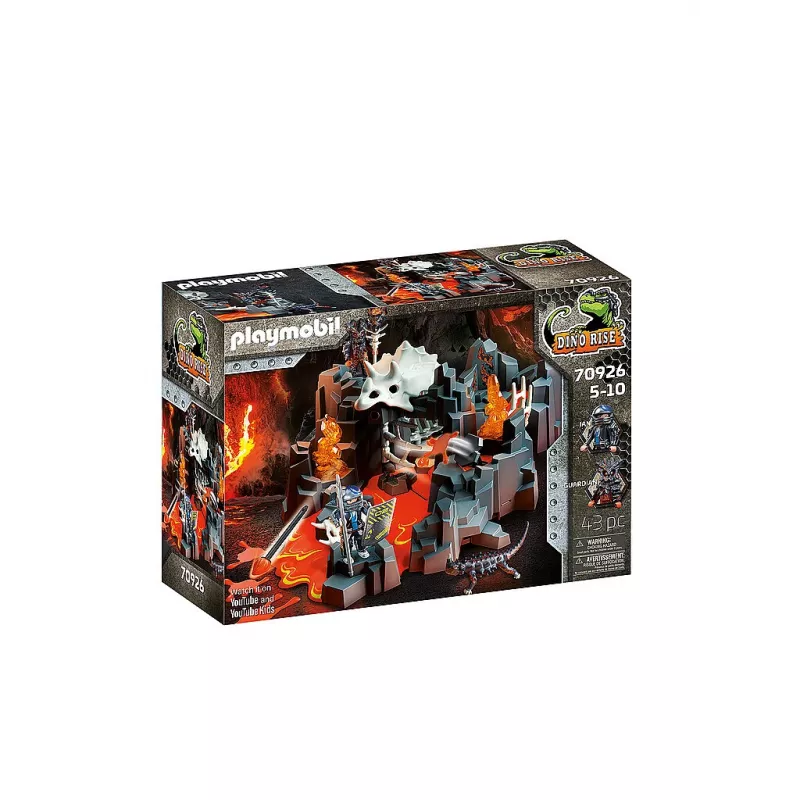 Žaidimų rinkinys Playmobil 70926 LAVOS KASYKLOS GLOBĖJAS, 5–10 m., įvairiaspalvis