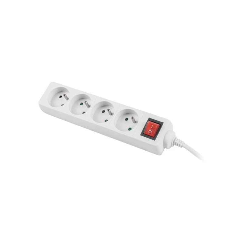 Lanberg PS1-04E-0150-W 1,5 m 4 kištukiniai lizdai baltas