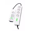 EVER OFFICE PLUS 7 SORTIE(S) CA 250 V baltas apsauginis filtras