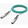 Aktyvus optinis kabelis UBIQUITI UACC-AOC-SFP10-5M SFP+ į SFP+, 10 Gbit/s, 5 m, 850 nm, PVC apvalkalas, akvamarinas