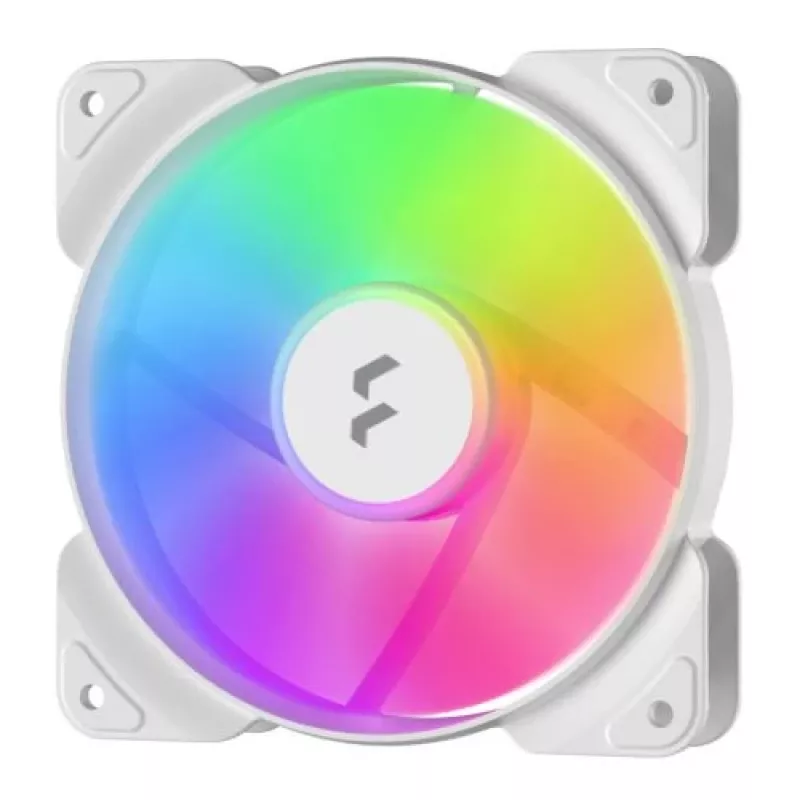 Fractal Design Aspect 12 RGB PWM 120mm korpuso ventiliatorius - baltas