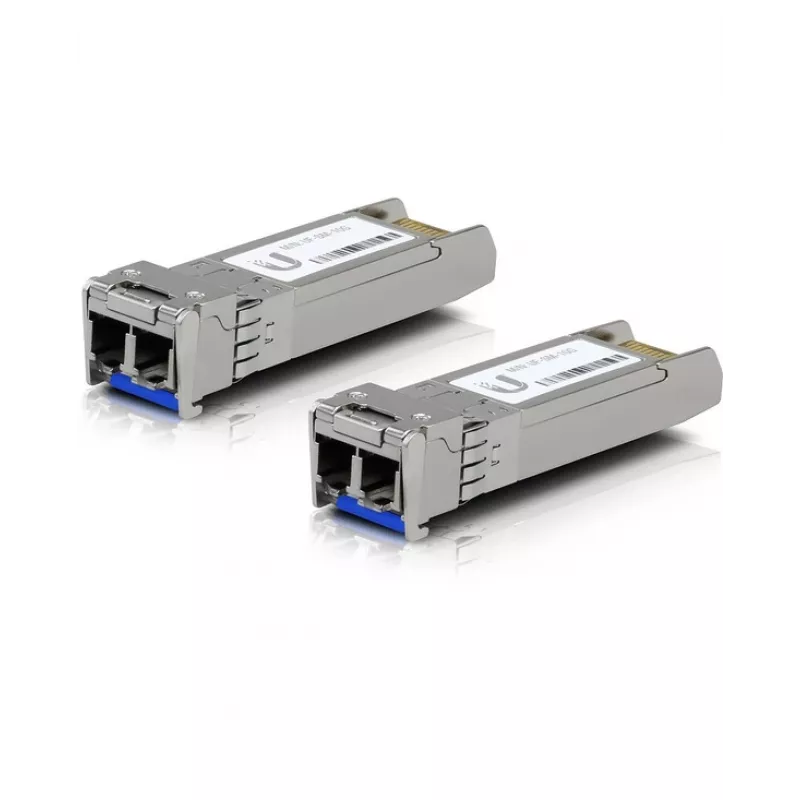 SFP+ šviesolaidinis keitiklis Ubiquiti UACC-OM-SM-10G-D-2 10 Gbps 1310 nm LC vienmodis 10 km (2 vnt. pakuotė)