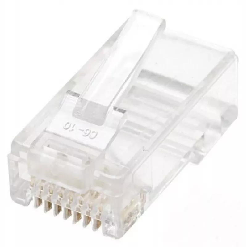 Intellinet 502375 RJ-45 laido jungtis, skaidri