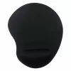 Pelėdos kilimėlis GEMBIRD MP-ERGO-01 su putplasčio riešo atrama, 240×200 mm, 4 mm storio, juodas