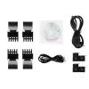 Nepertraukiamo maitinimo šaltinis Green Cell UPS13 — Online dvigubo keitimo UPS, 1000 VA / 900 W, grynas sinusas, 6 AC lizdai, LCD, 2×12V 9Ah baterijos