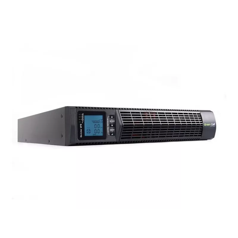Green Cell UPS14 On-line nenutrūkstamo maitinimo šaltinis į spintą, 2000 VA 1800 W