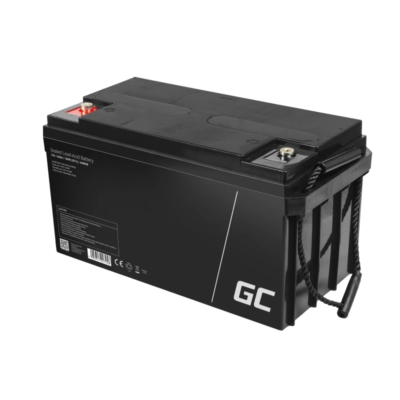 Baterija Green Cell AGM28 pramoninė įkraunama sandarioji švino rūgšties (VRLA) 12 V 65000 mAh, 1 vnt., 20 kg