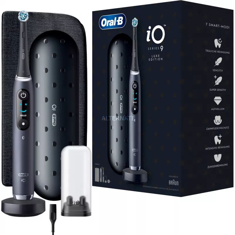 Oral-B iO Series 9 Luxe Edition Black Onyx dantų šepetėlis