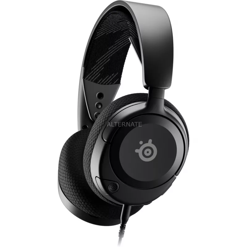 Steelseries Arctis Nova 1 Ausinės Laidinės Antgalvinės Žaidimams Juodos