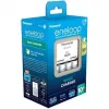 Baterijų įkroviklis PANASONIC Eneloop Basic BQ-CC51 + 4x AA 2000 mAh (K-KJ51MCD40E)