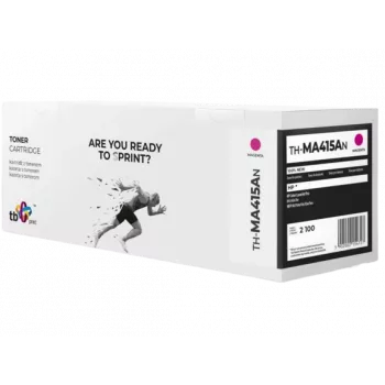 Kasetė HP Color LJ Pro W2033A TH-MA415AN 100% nauja rausvai raudona