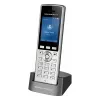 Grandstream Networks WP822 belaidis IP telefonas juodas, sidabrinis 2 linijos LCD Wi-Fi