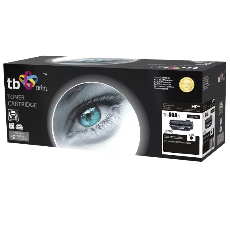Toner TB Kompat. S HP CF280A, juodas, 2700 puslapių, 100% Naujas