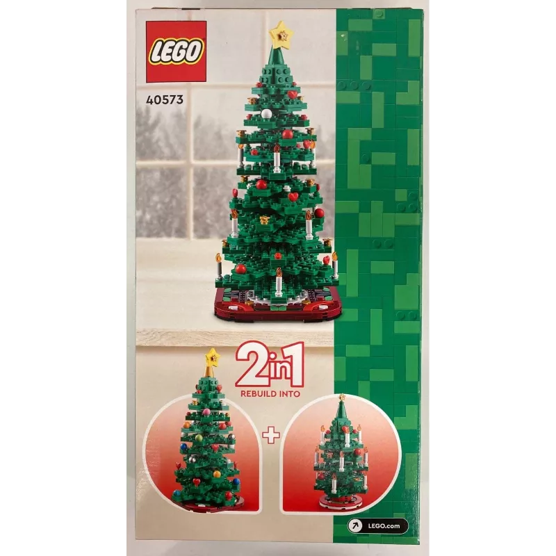 LEGO Kalėdinė eglutė 40573 – sezoninis dekoratyvinis modelis