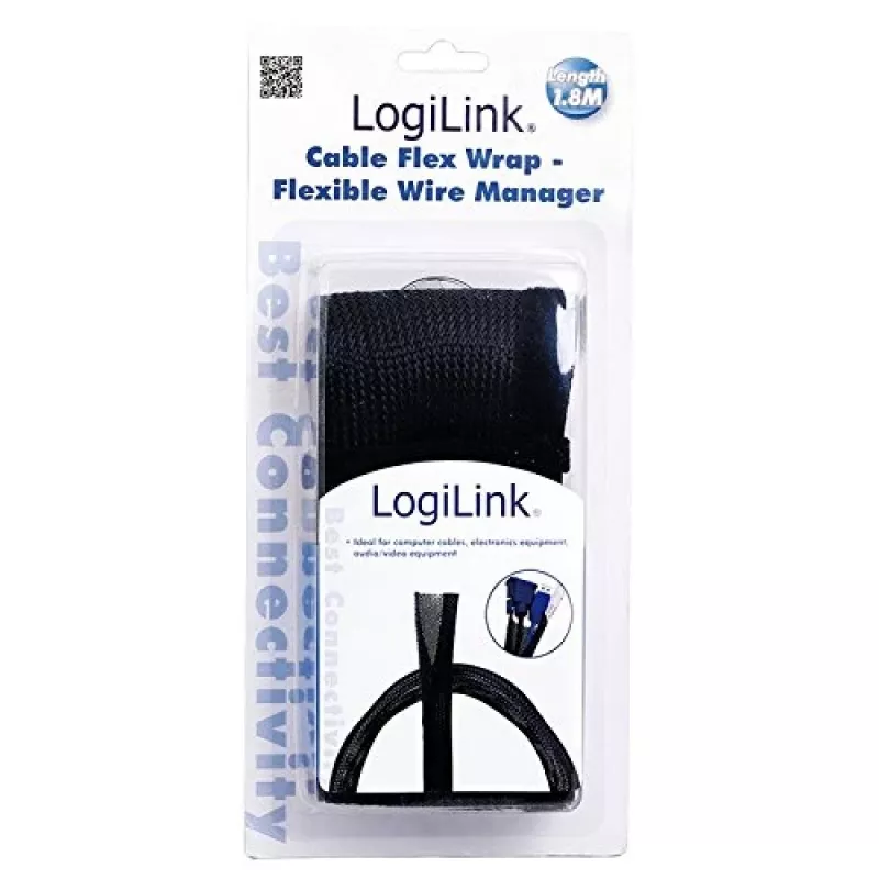 Kabelių įvorė LogiLink KAB0006 Juoda