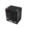UPS baterija Green Cell AGM44 – 12 V 4,5 Ah sandarioji švino rūgšties (VRLA), 101×70×90 mm, 1,35 kg, juoda