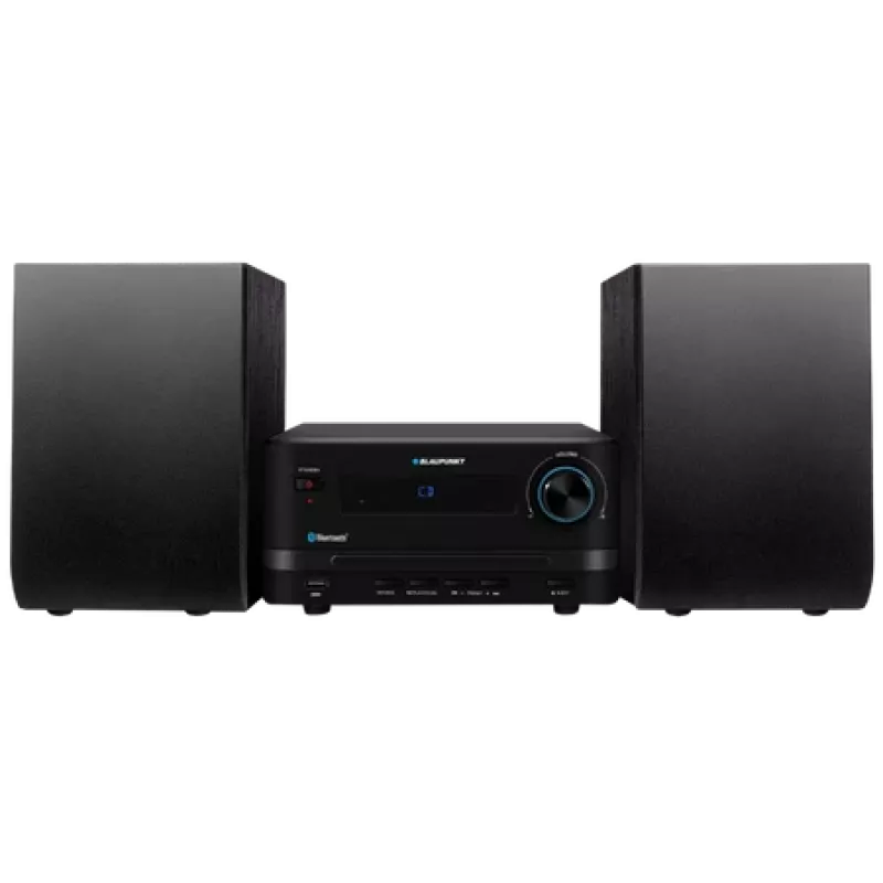 Mikro garso sistema BLAUPUNKT MS14BT – CD/MP3 grotuvas, Bluetooth, USB, FM RDS, 15W RMS, juoda