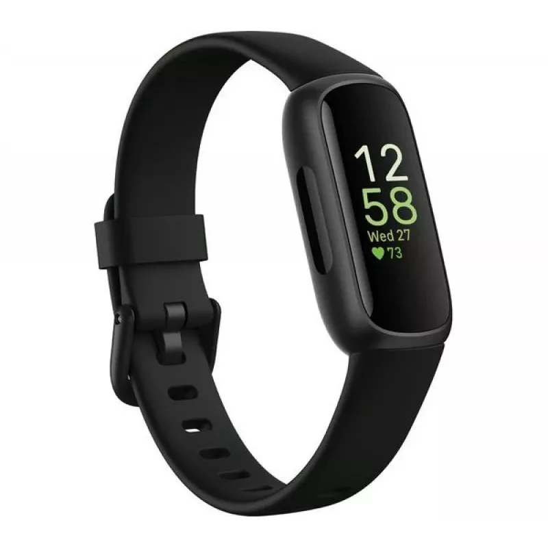 Apyrankės tipo aktyvumo seklys Fitbit Inspire 3 juodas
