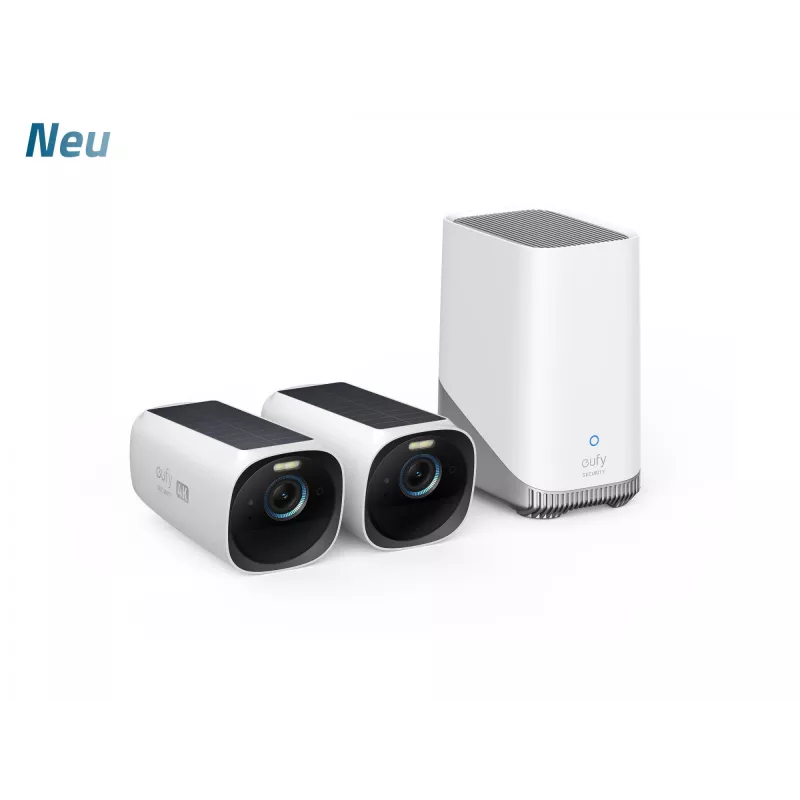 Eufy T88713W1 EufyCam S330 (eufyCam 3) - 2 kamerų rinkinys