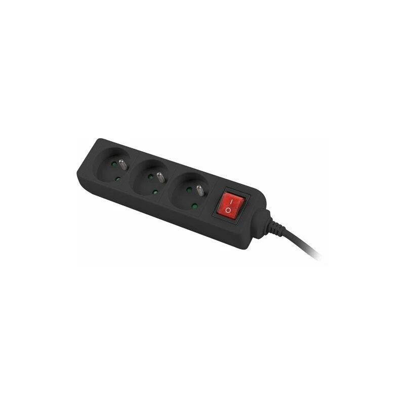 Lanberg PS1-03E-0150-BK Prailginimo laidas (1,5 m, juodas)