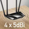 Cudy LT400 belaidis maršrutizatorius 4G LTE, 300 Mbps, 2,4 GHz, Fast Ethernet, juodas