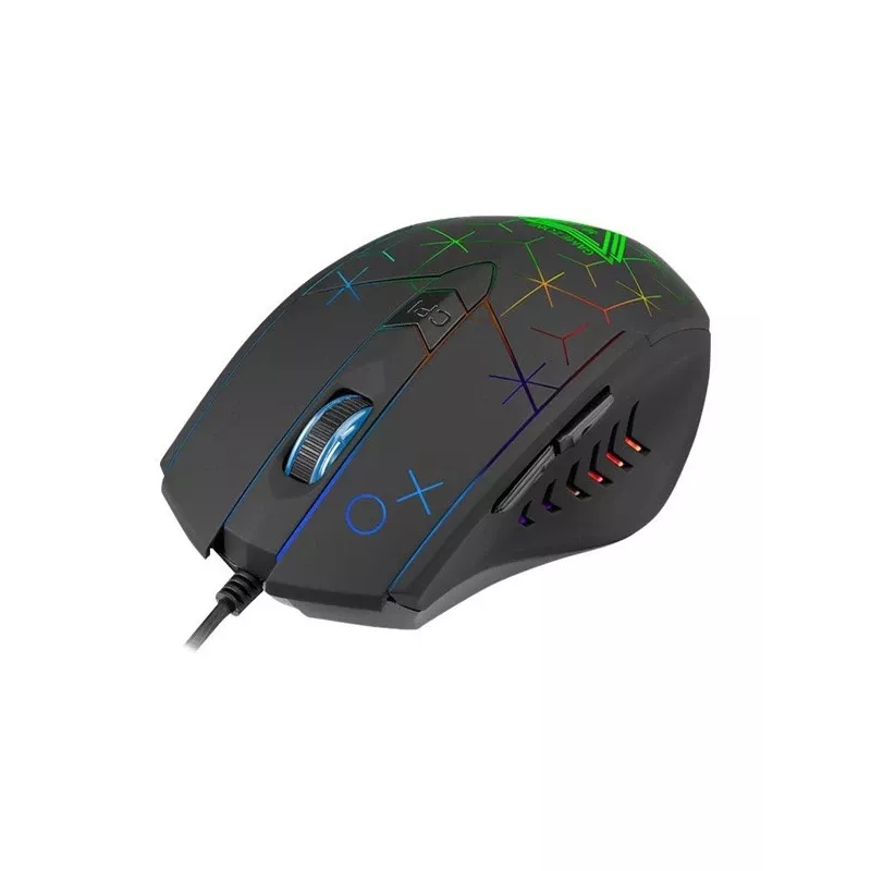 Tracer GAMEZONE XO – laidas USB optinė pelė, 6 mygtukai, juoda
