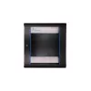 Sieninis tinklo spintos korpusas Extralink 12U 600x600 juodas