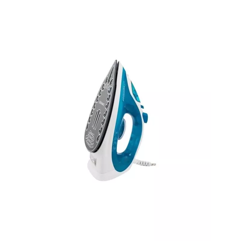 Garintuvas ESPERANZA EHI002 — 2200 W, keraminis padas, vertikalus garas, 0,815 kg, baltas/mėlynas